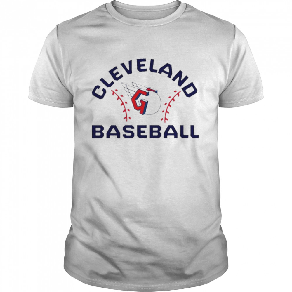 Cleveland Indians Cleveland Baseball Logo MLB  Classic Men's T-shirt