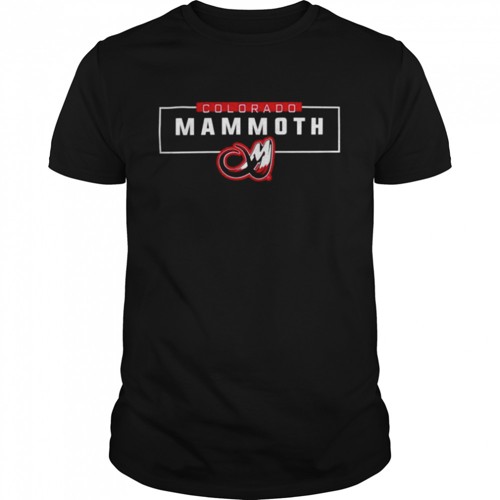 Colorado Mammoth Maroon Primary Logo Shirt