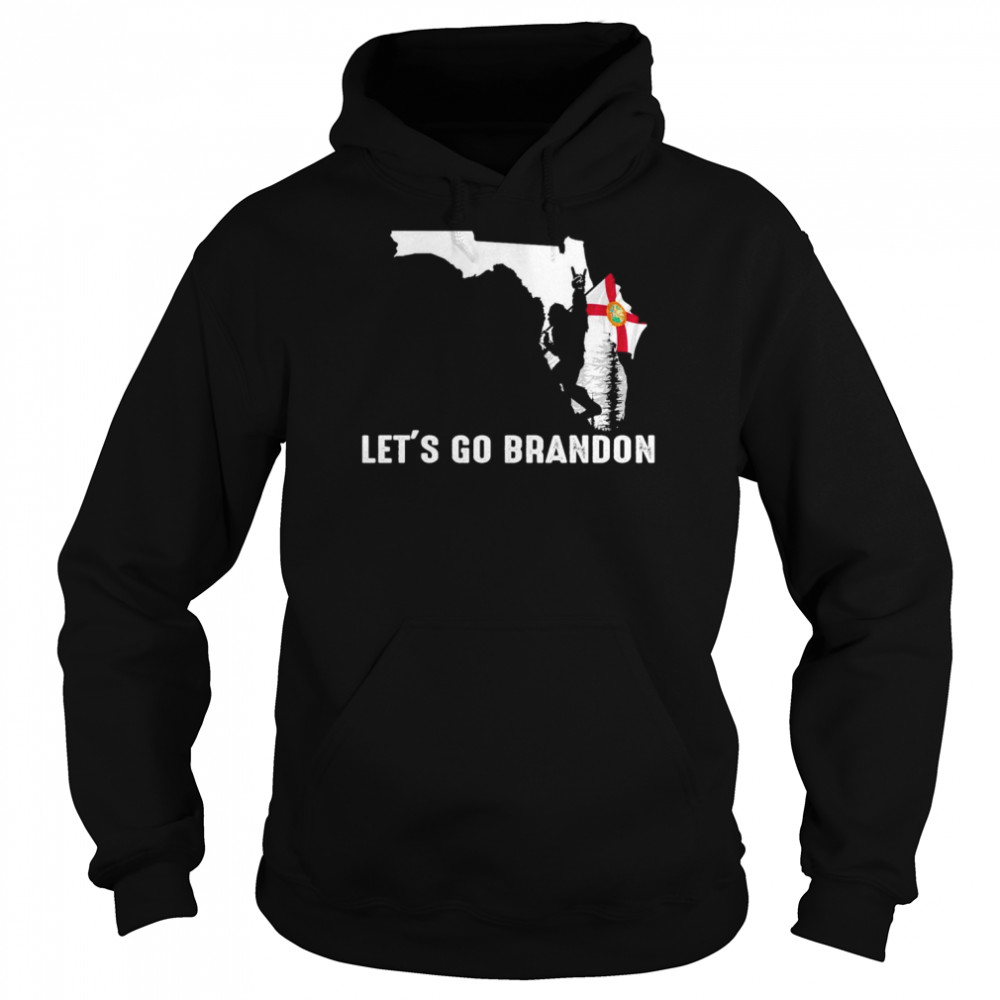 Florida America Bigfoot Let’s Go Brandon  Unisex Hoodie