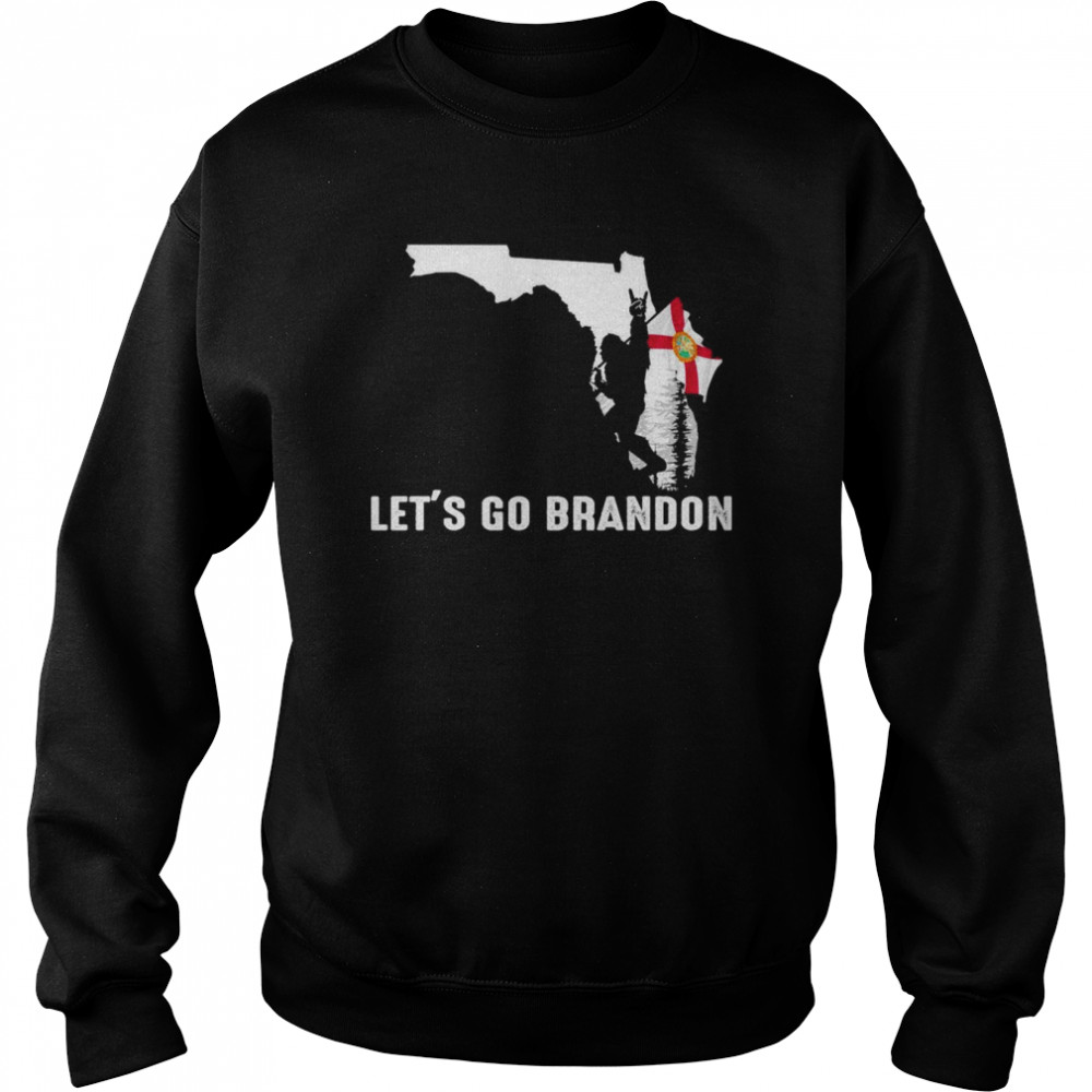Florida America Bigfoot Let’s Go Brandon  Unisex Sweatshirt