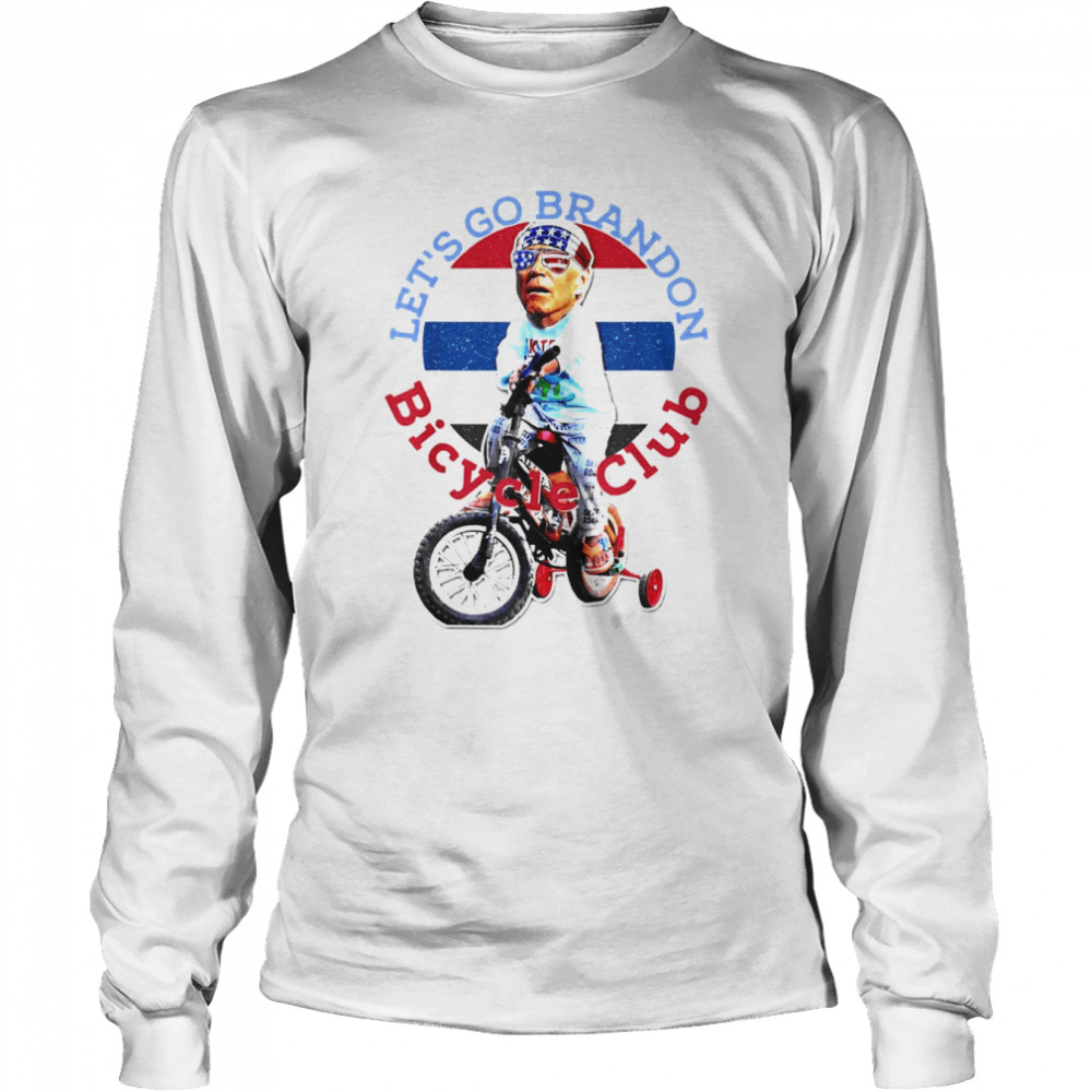 Joe Biden Let’s Go Brandon Bicycle Club Vintage  Long Sleeved T-shirt