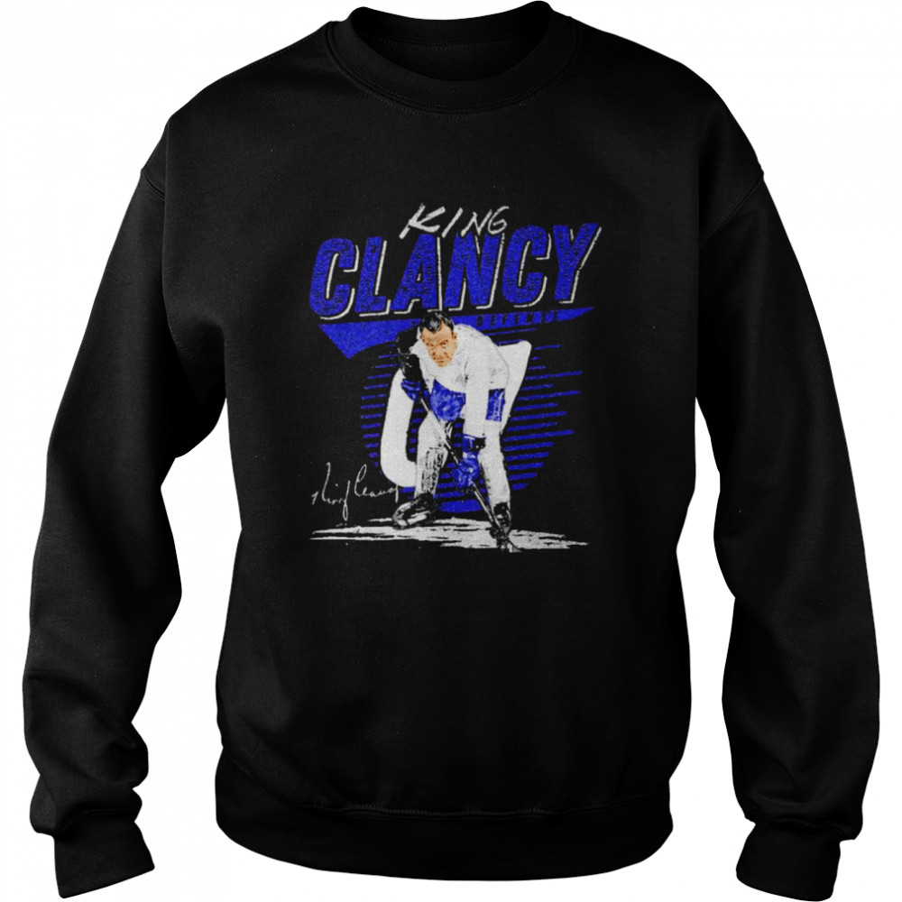 King Clancy Toronto Maple Leafs Comet signature shirt Unisex Sweatshirt