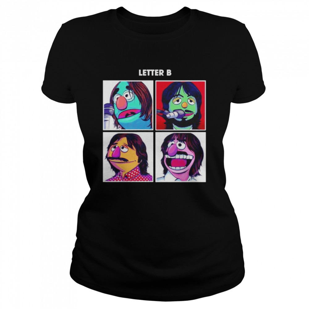 Letter B muppets shirt Classic Women's T-shirt