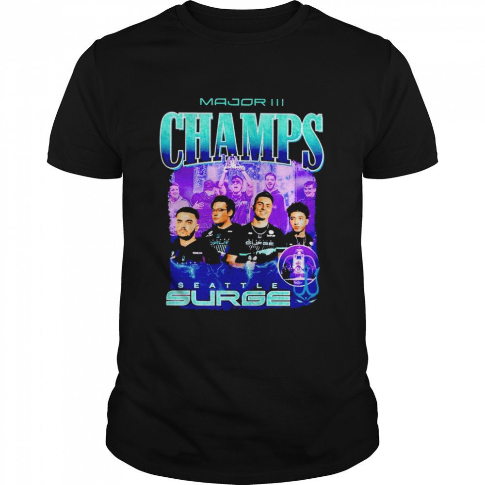 Major III Champs Seattle Surge 2022 T-shirt Classic Men's T-shirt
