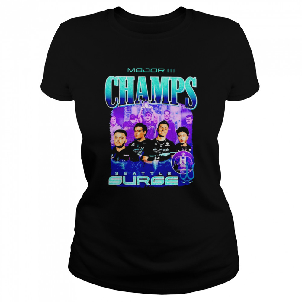 Major III Champs Seattle Surge 2022 T-shirt Classic Women's T-shirt