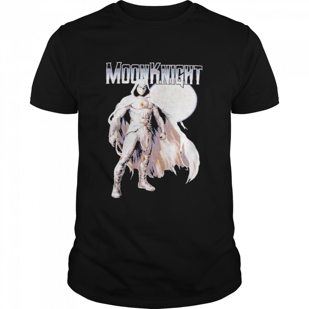 Marvel Moon Knight Character Portrait shirt Classic Men's T-shirt