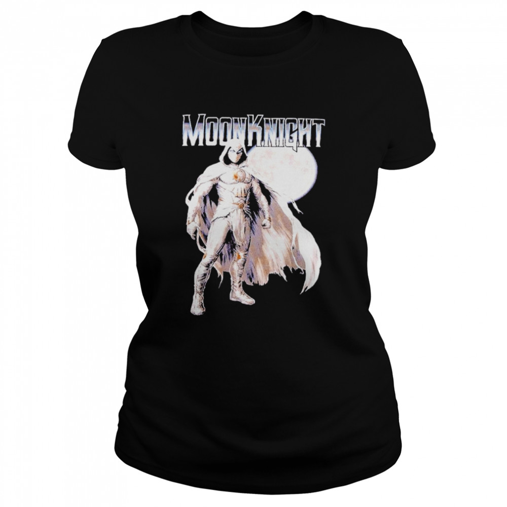 Marvel Moon Knight Character Portrait shirt Classic Women's T-shirt