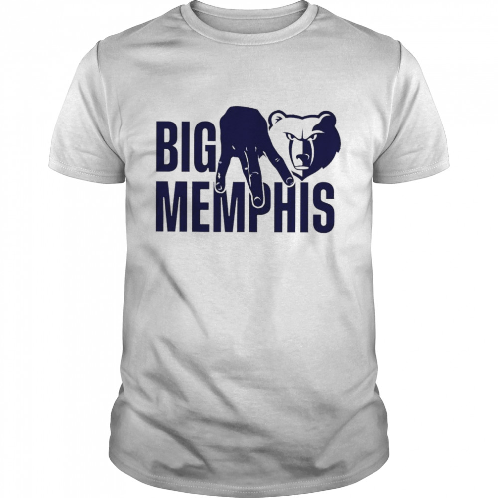 Memphis Grizzlies Big Memphis logo 2022 T-shirt Classic Men's T-shirt