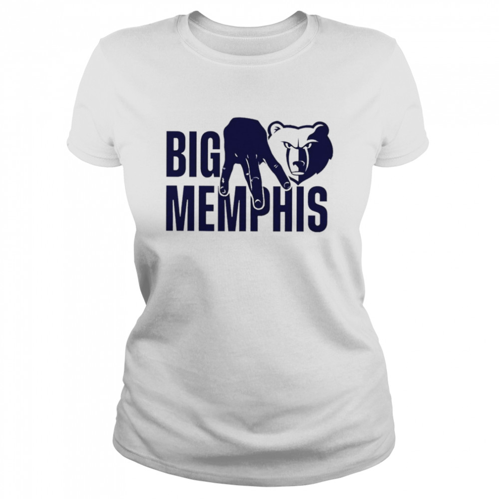 Memphis Grizzlies Big Memphis logo 2022 T-shirt Classic Women's T-shirt