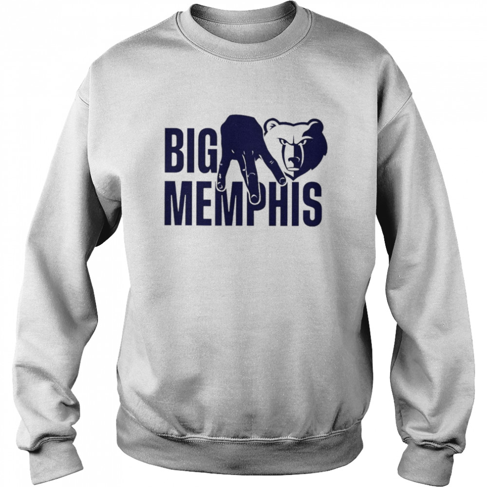 Memphis Grizzlies Big Memphis logo 2022 T-shirt Unisex Sweatshirt