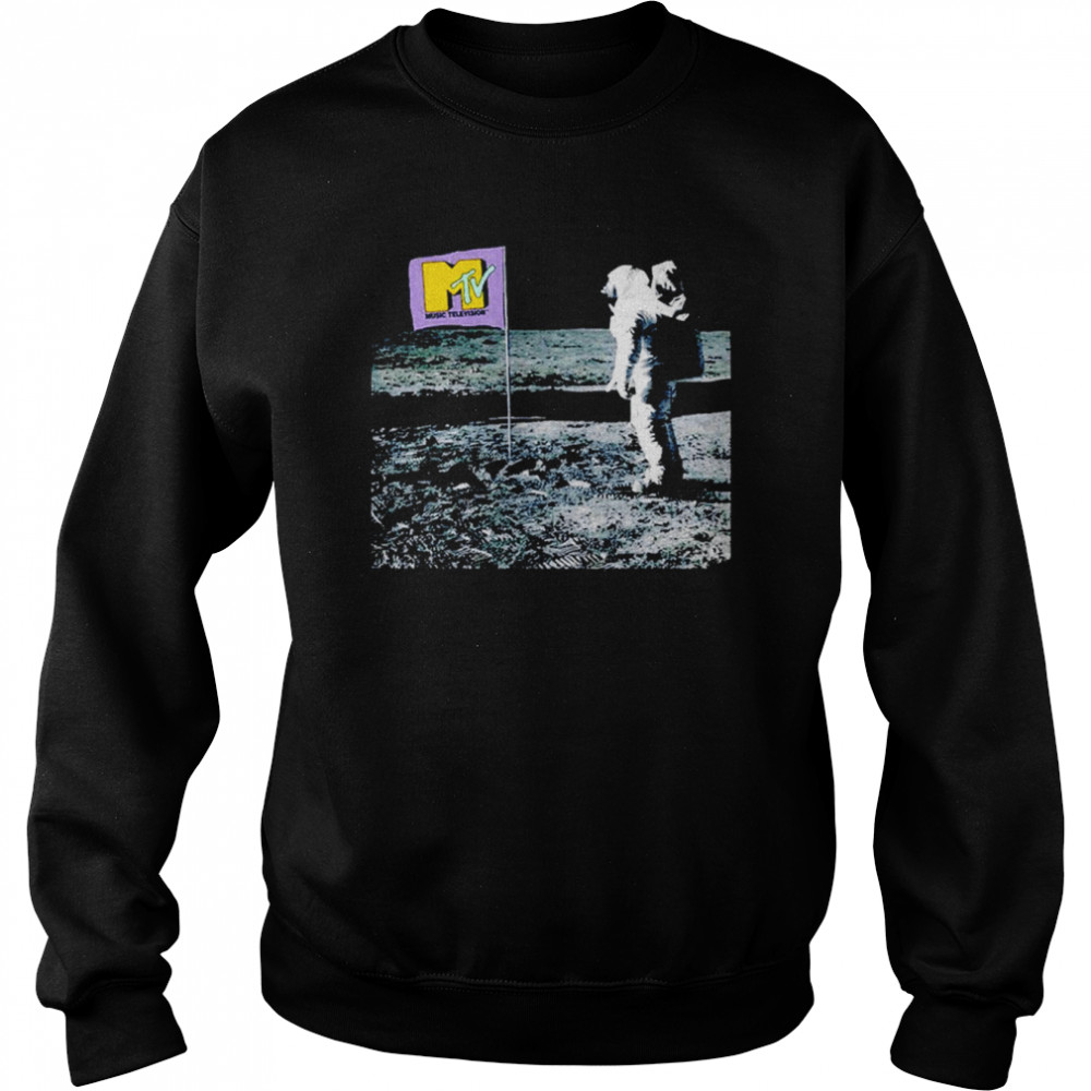 MTV Moonman Logo shirt Unisex Sweatshirt