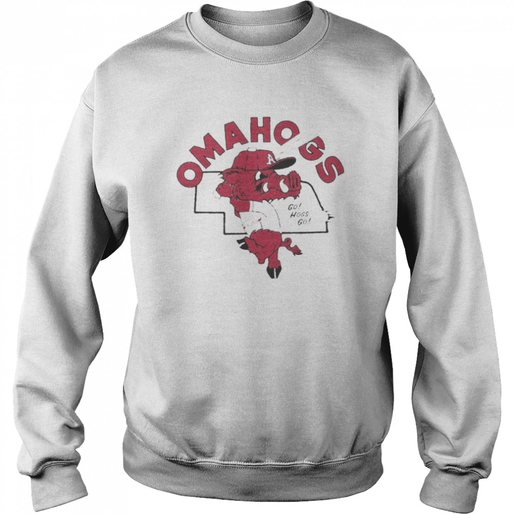 OmaHogs Arkansas Razorbacks Baseball shirt Unisex Sweatshirt
