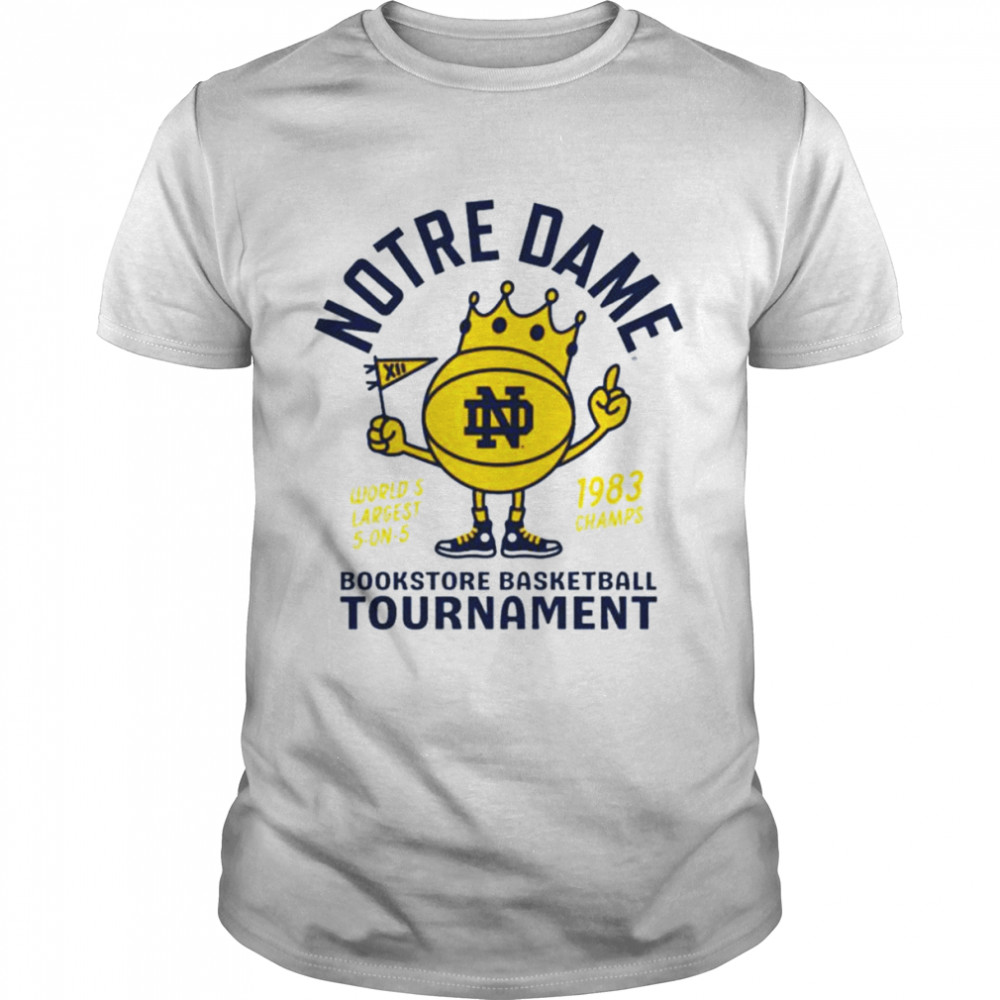 Retro Notre Dame Bookstore Basketball shirt