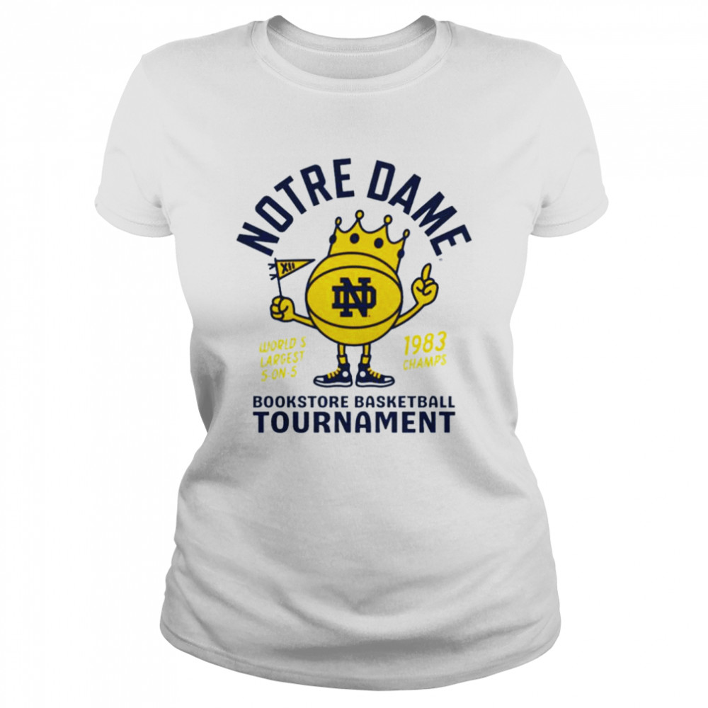 Retro Notre Dame Bookstore Basketball shirt Classic Women's T-shirt