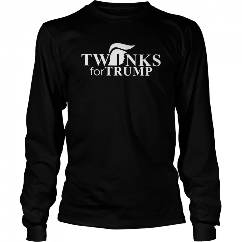 Twinks for Trump logo T-shirt Long Sleeved T-shirt