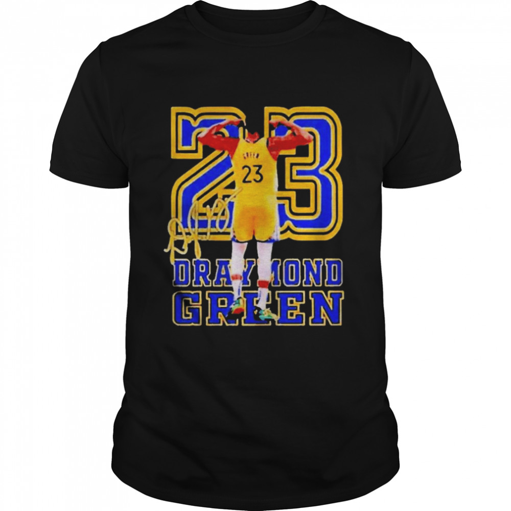 23 Draymond Green Golden State Warriors Signature Shirt