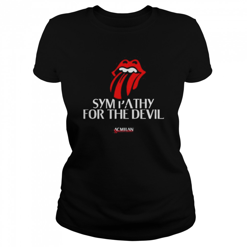 Awesome stones X Ac Milan The Rolling Stones T- Classic Women's T-shirt