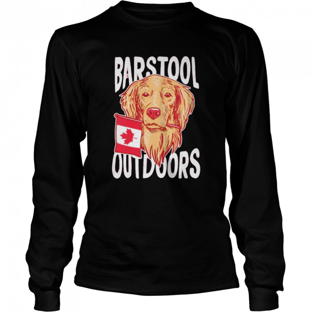 Barstool Outdoors Dog Ca shirt Long Sleeved T-shirt