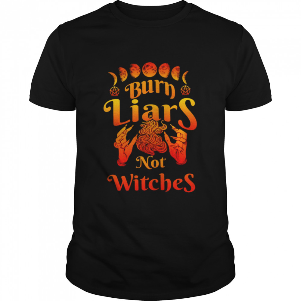 Burn liars not witches shirt Classic Men's T-shirt