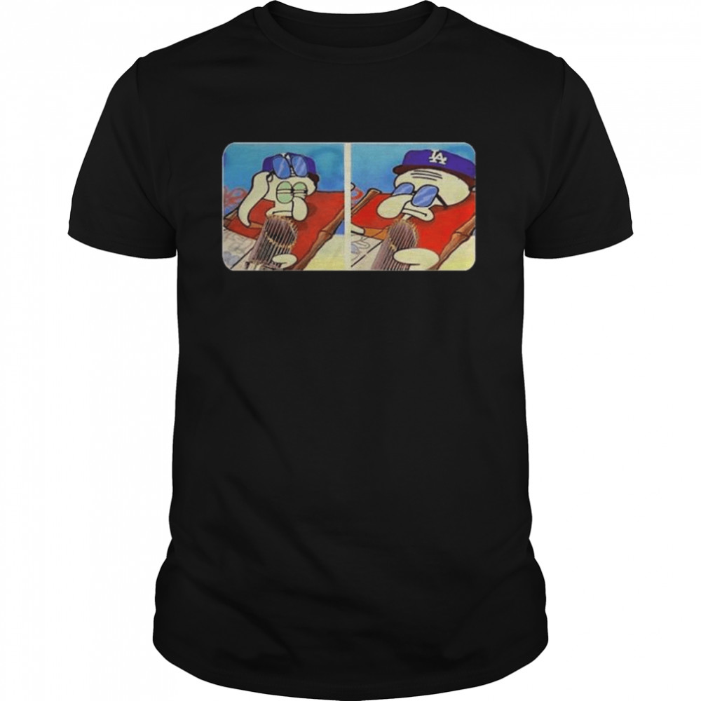 Doyersdave Dodgers Squidward Shirt