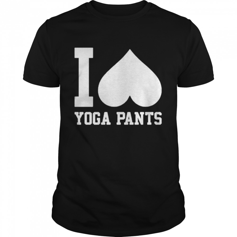 I Love Yoga Pants shirt Classic Men's T-shirt