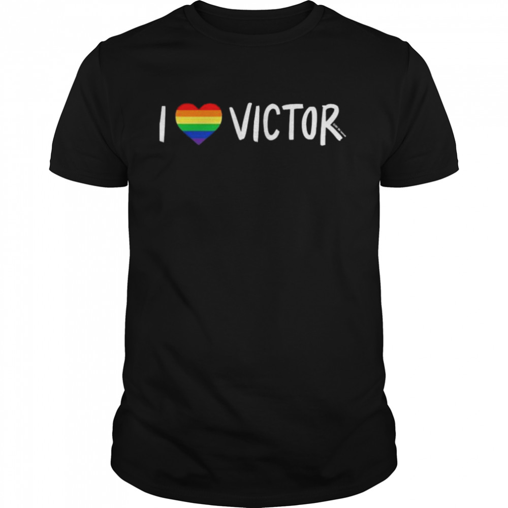 LGBT I Love Victor Shirt