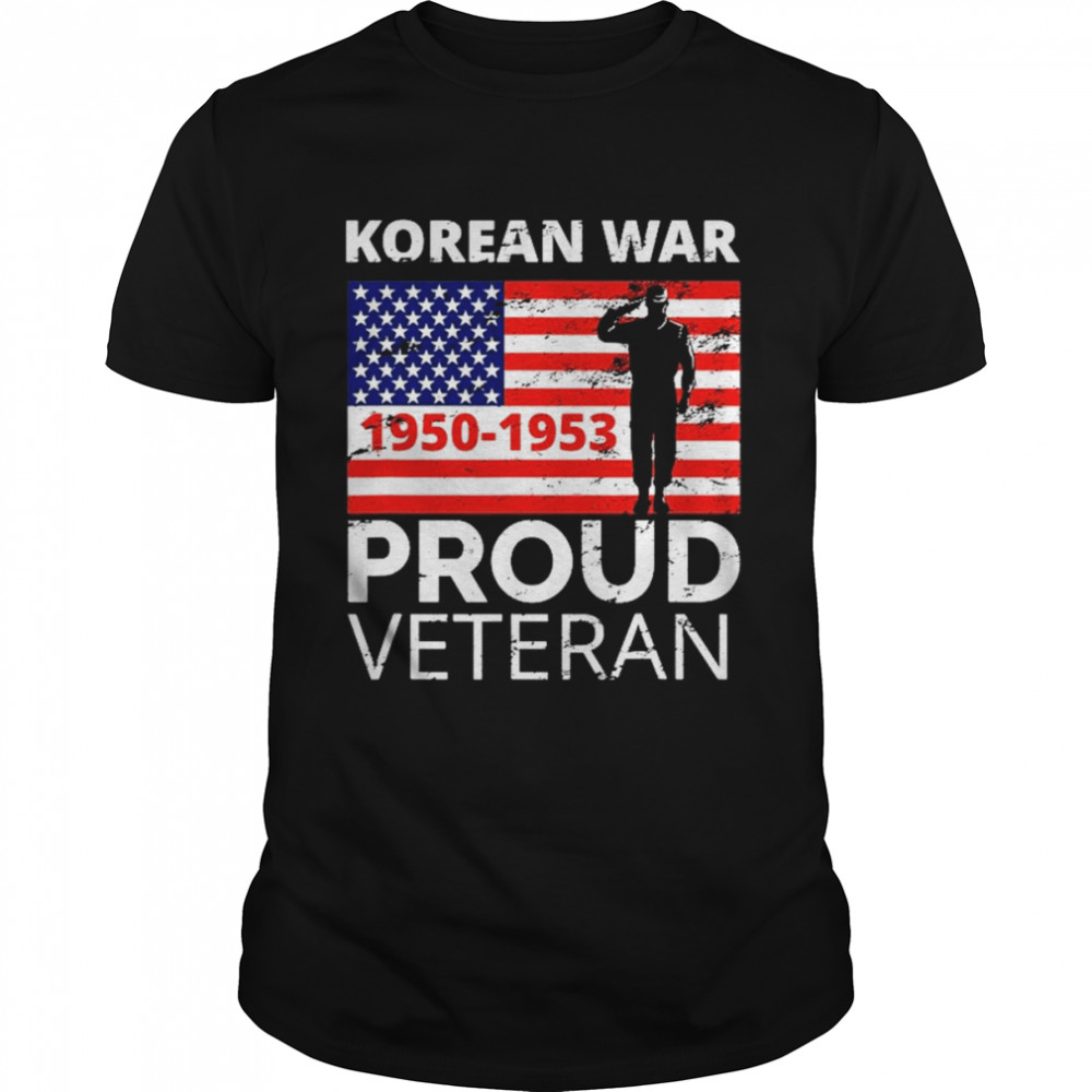 Men’s Proud Korean War Veteran Gift For Military Shirt