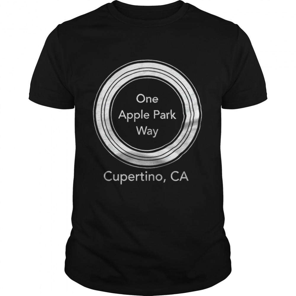 One Apple Park Way Cupertino CA shirt Classic Men's T-shirt