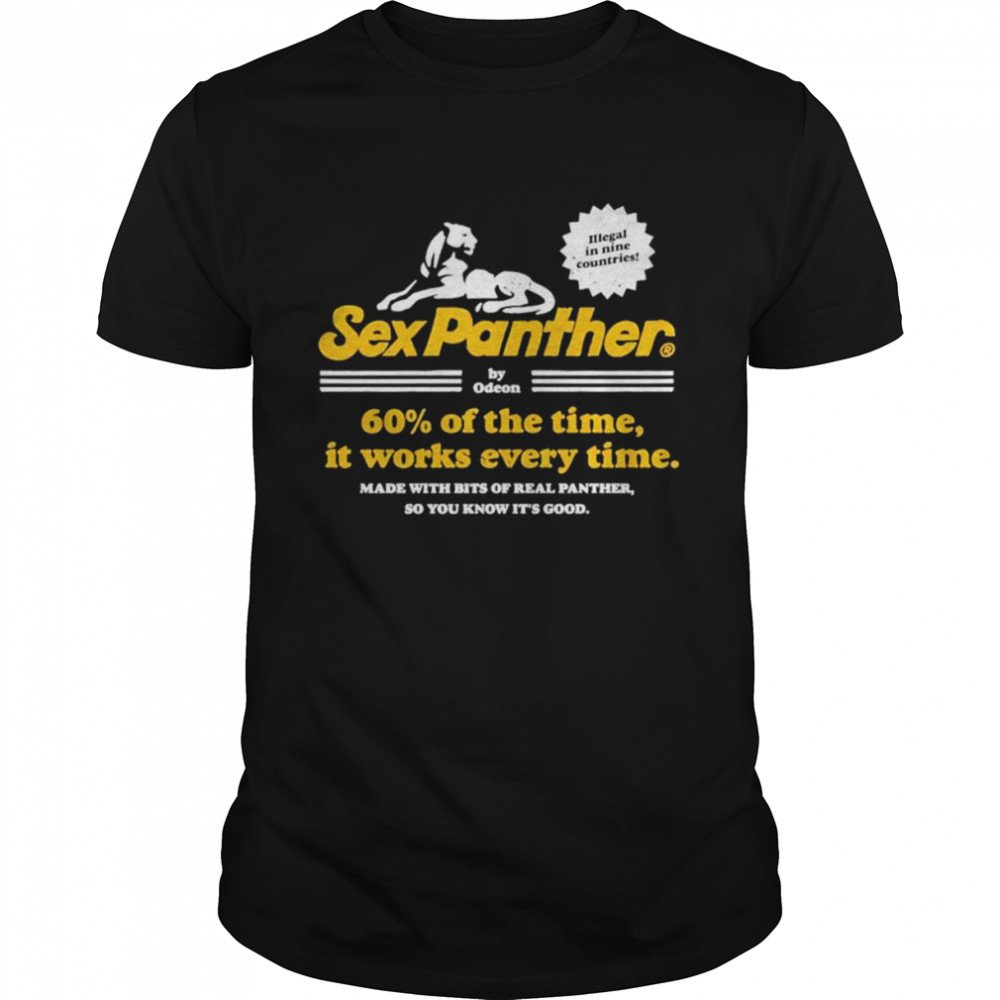 Sex Panther Cologne 60 of the time it works every time shirt Classic Men's T-shirt