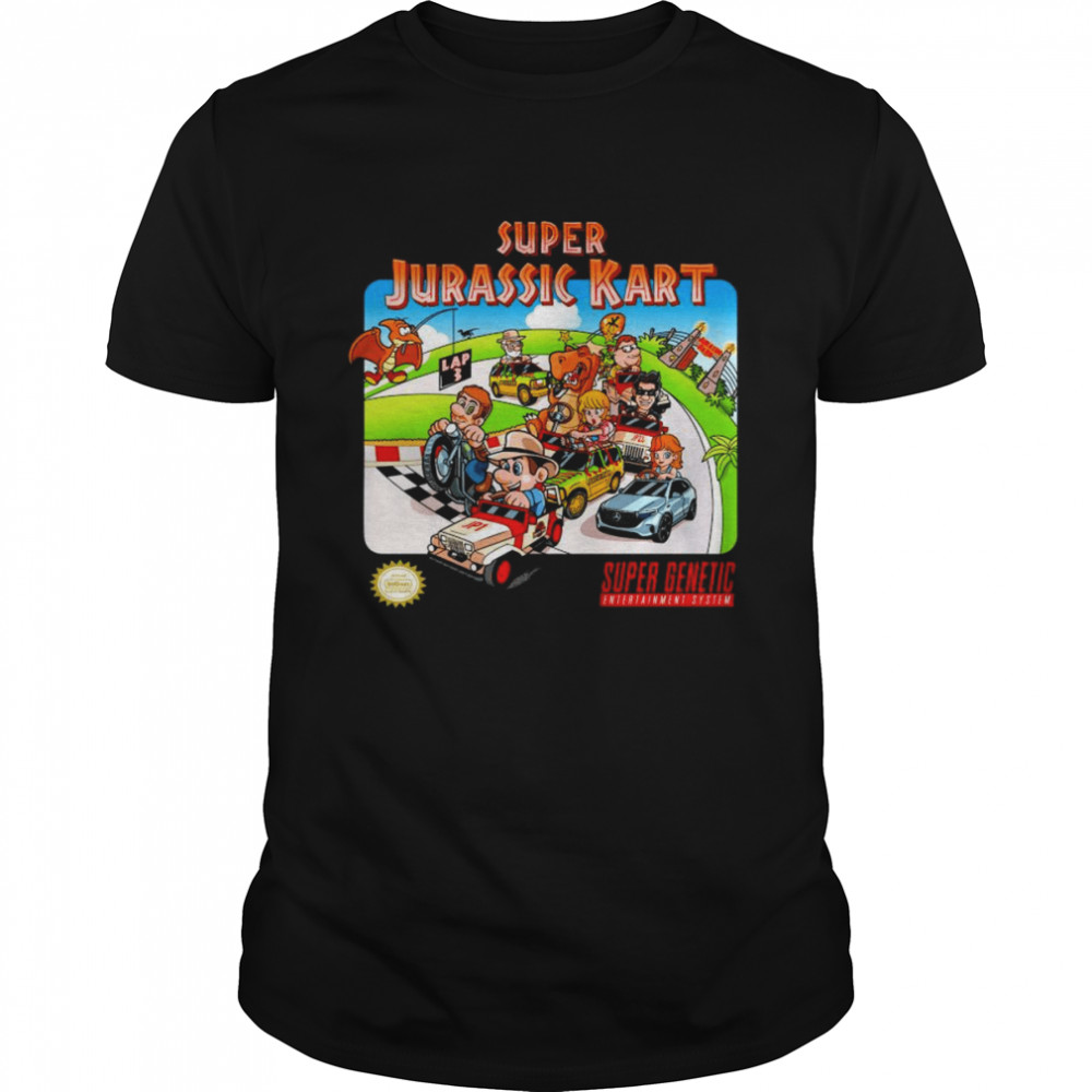 Super Jurassic kart super genetic Entertainment System shirt