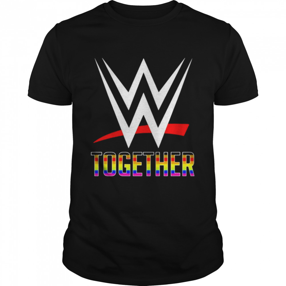 Wrestling Together Pride T- Classic Men's T-shirt
