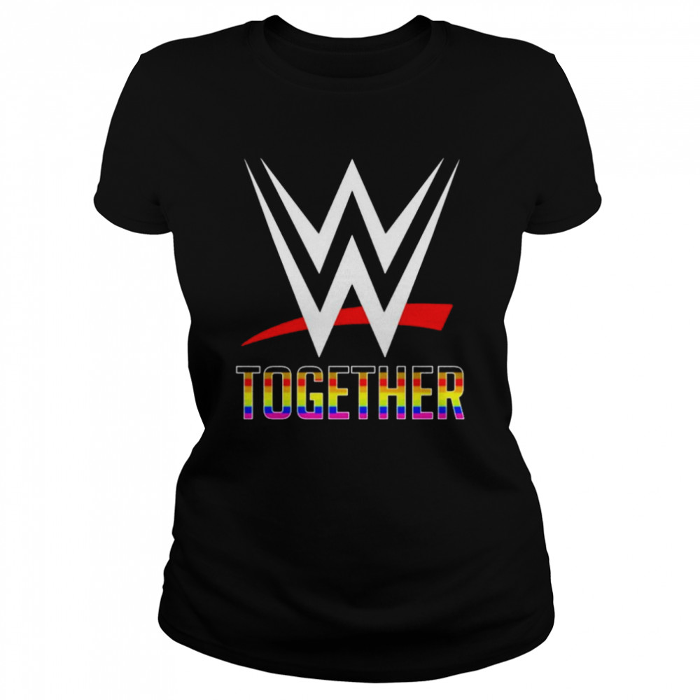 Wrestling Together Pride T- Classic Women's T-shirt