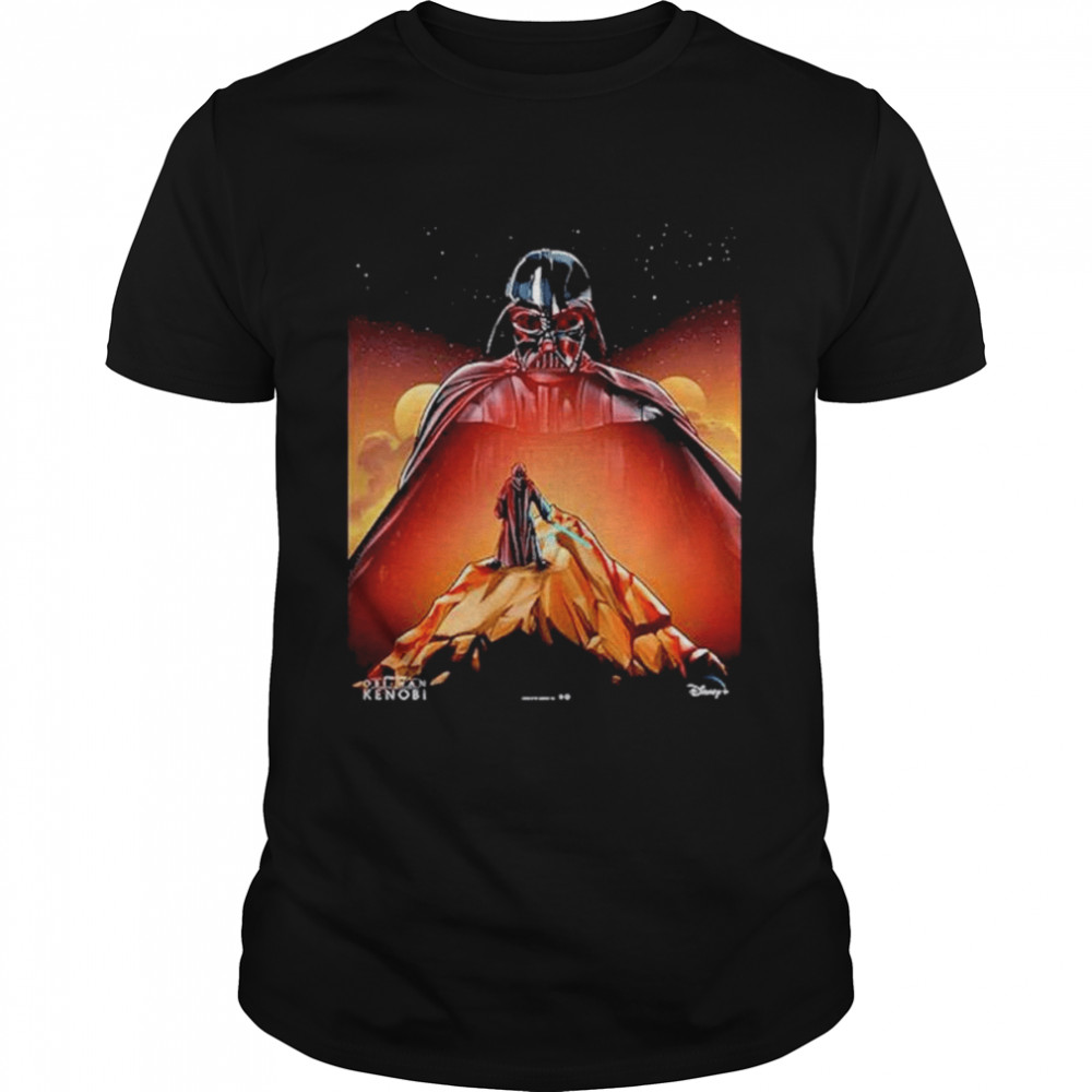 Disney marvel studio star wars obi wan kenobi vs darth Vader shirt Classic Men's T-shirt