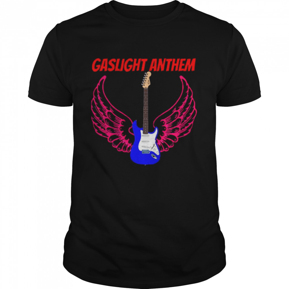 Neon Light Design The Gaslight Anthem shirt Classic Men's T-shirt