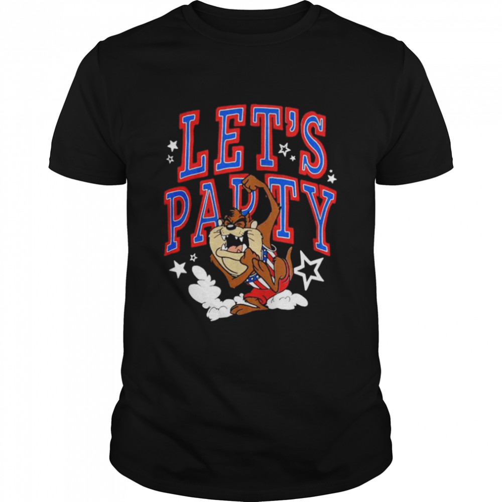 Taz Usa Let’s Party shirt Classic Men's T-shirt