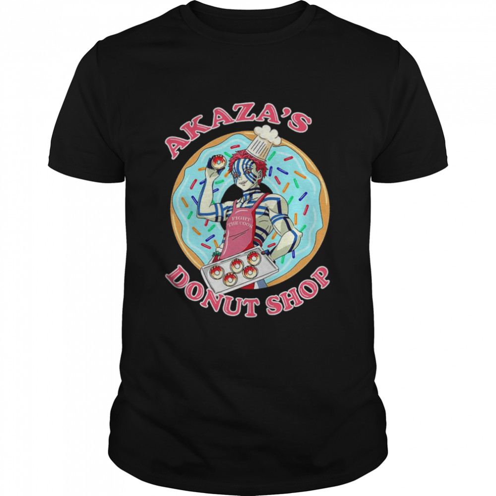 Akaza Demon Slayer Akaza’s Donut Shop shirt