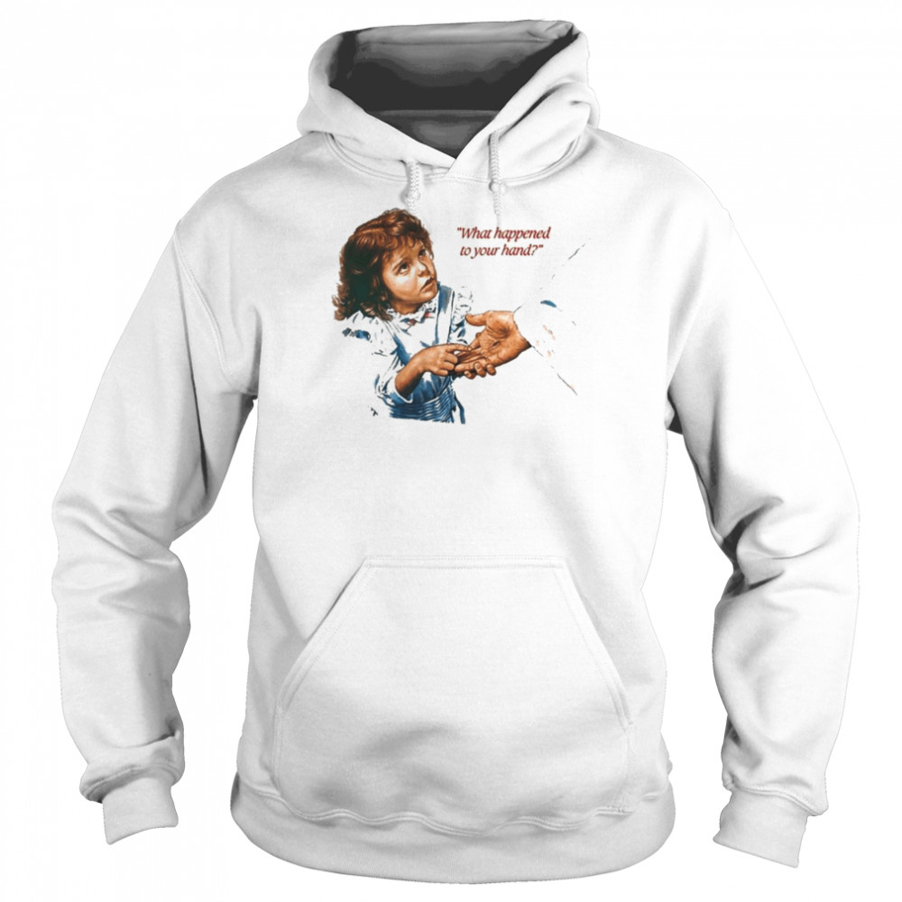 What Happened To Your Hand Shir With Threatening Auras T- Unisex Hoodie