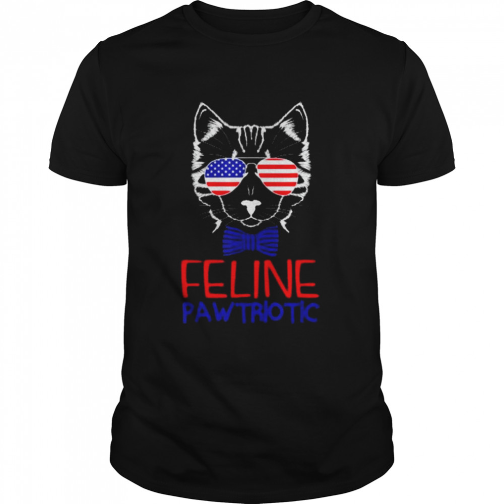 4th Of July Cat Independence Day Patriot USA Shirt