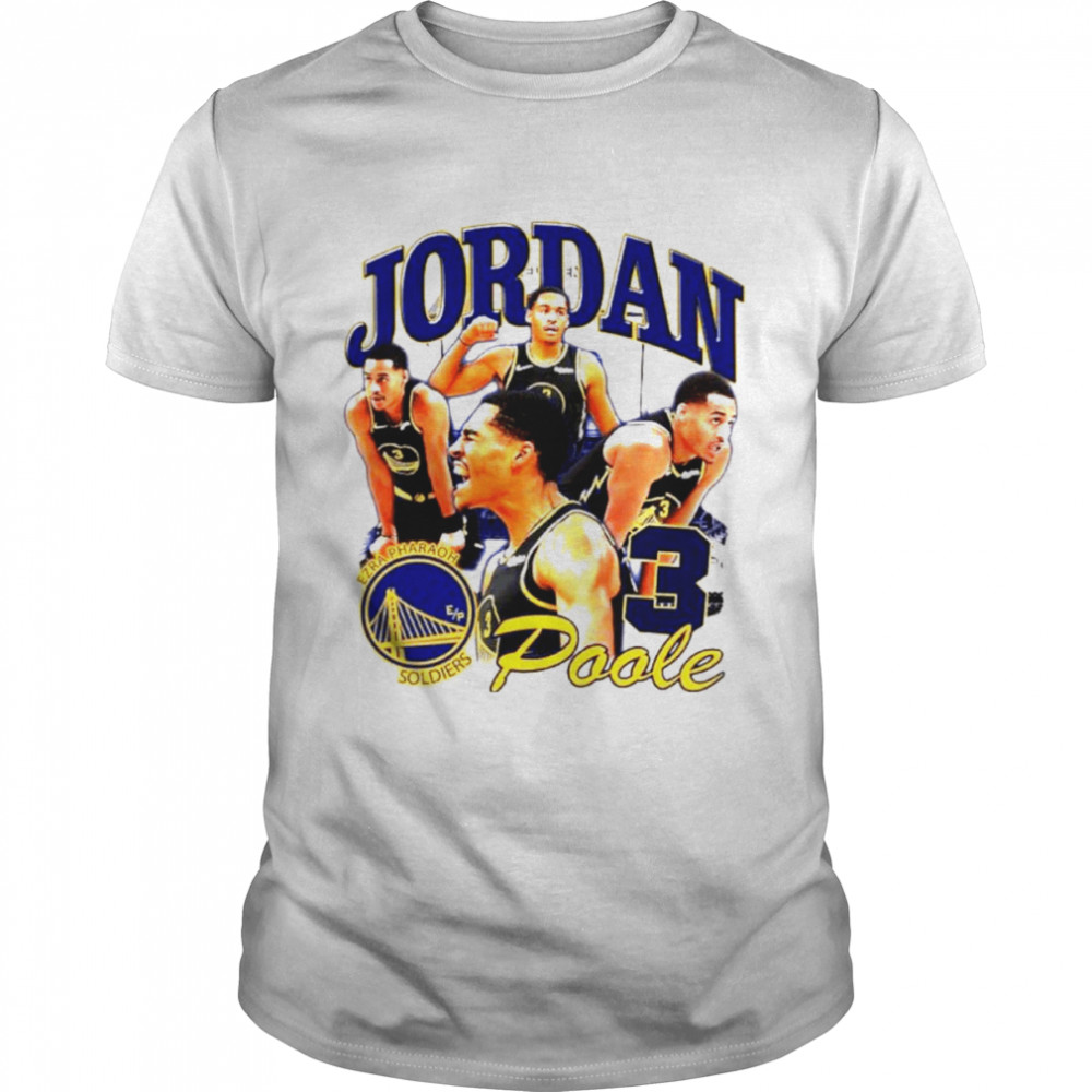 Golden State Warriors Jordan Poole Vintage 90s Style Shirt