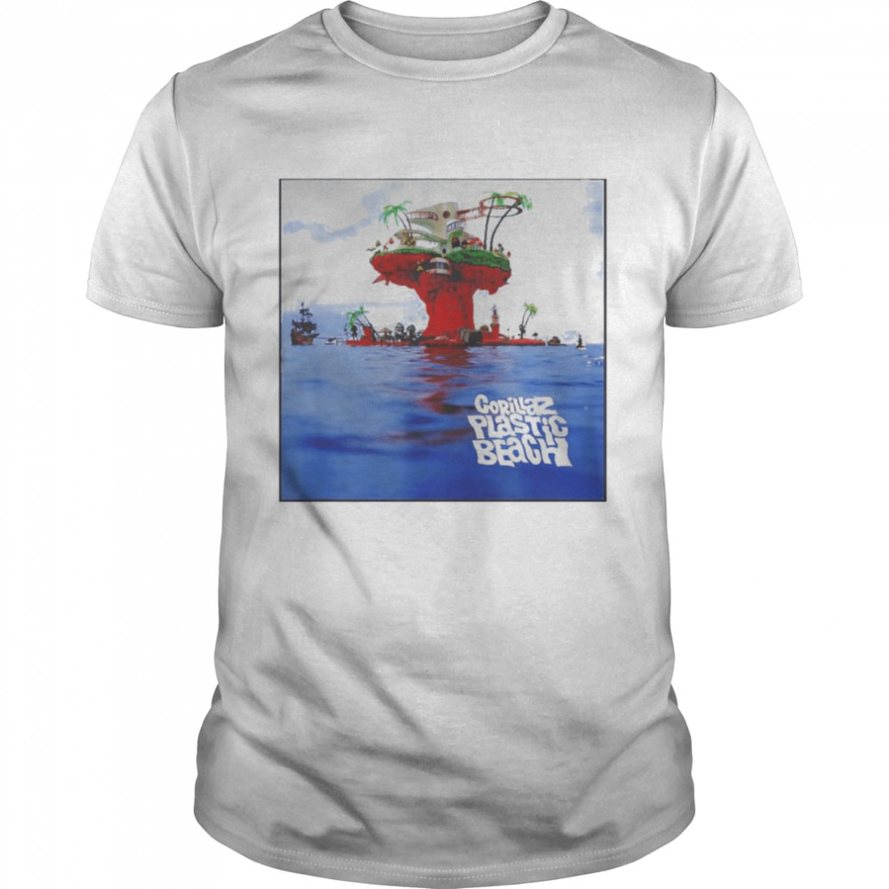 Gorillaz Plastic Beach  Classic Men's T-shirt