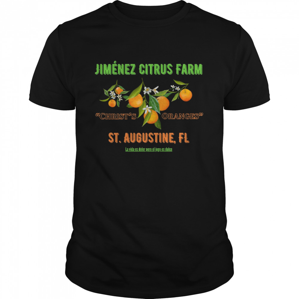 Jimenez Citrus Farm shirt