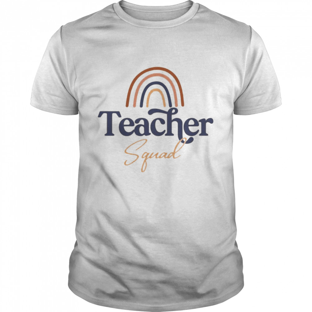 Rainbow Teacher Squad Shirt