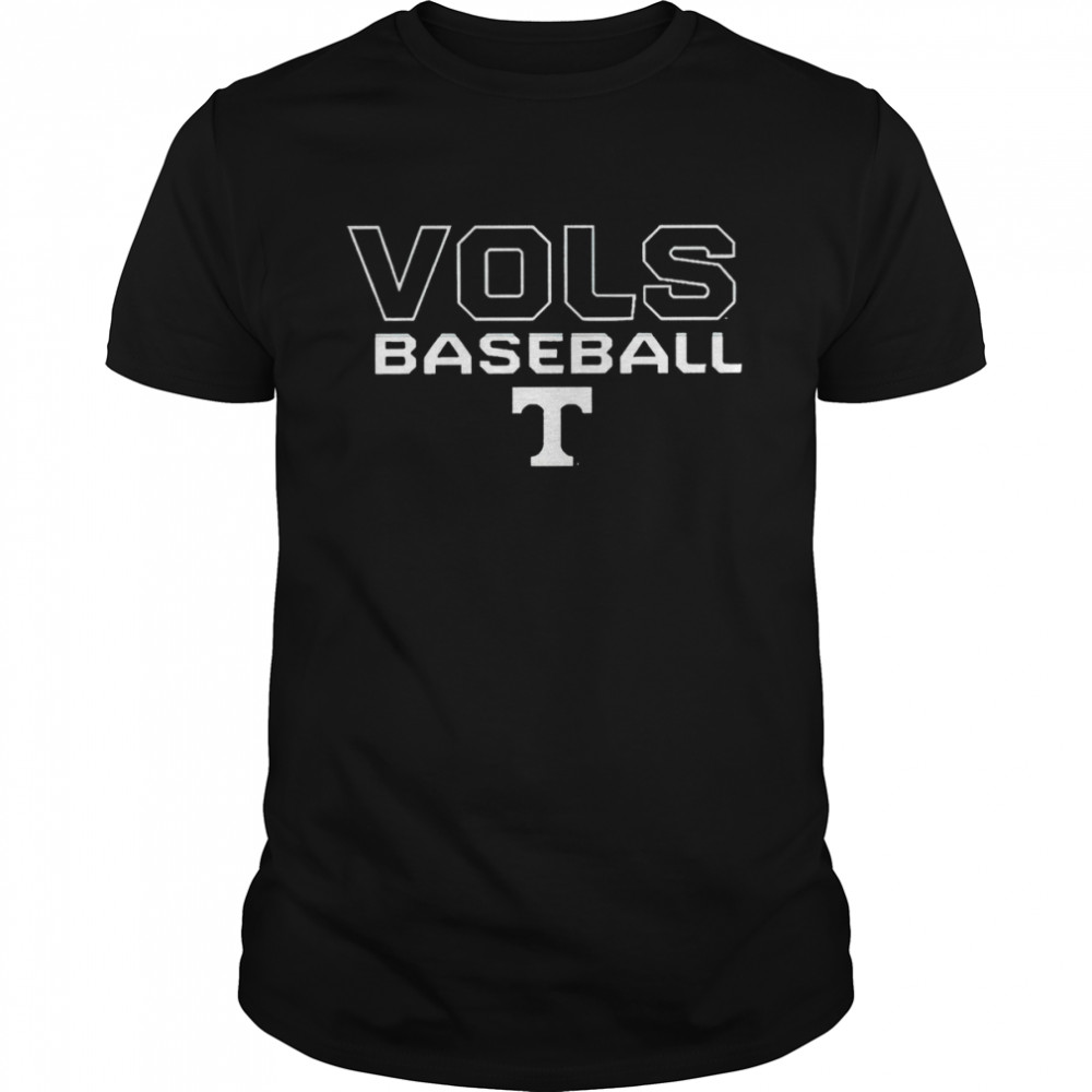 Tennessee Volunteers Vols Baseball logo T-shirt