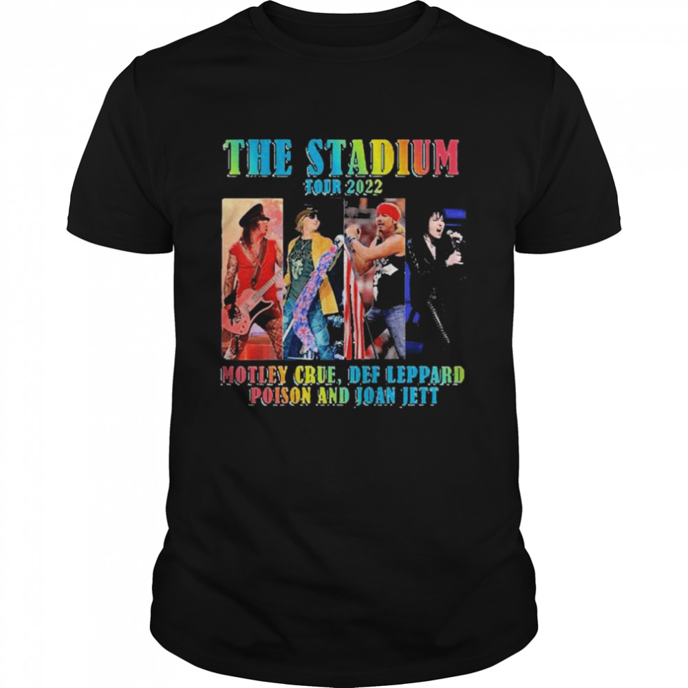 The Stadium Tour 2022, Motley Crue, Def Leppard T- Classic Men's T-shirt