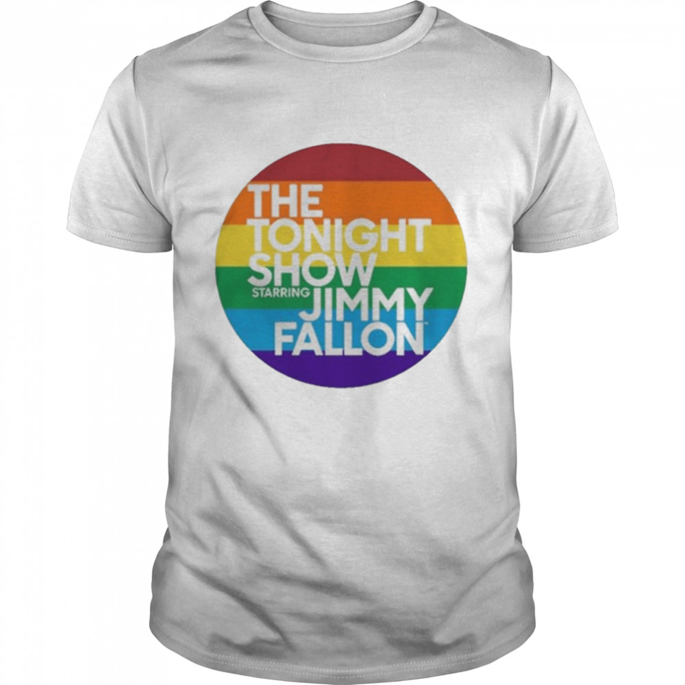 The Tonight Show Starring Jimmy Fallon Pride Tee Shirt