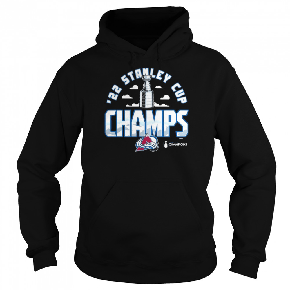 ’22 Colorado Avalanche Stanley Cup Champions T- Unisex Hoodie