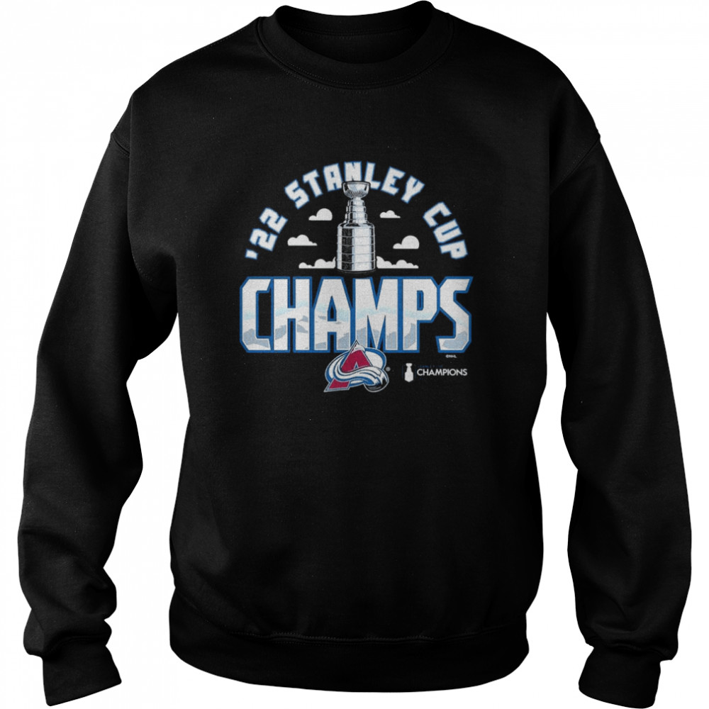 ’22 Colorado Avalanche Stanley Cup Champions T- Unisex Sweatshirt