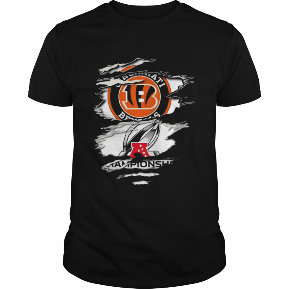 Blood Inside Me Cincinnati Bengals Champions  Classic Men's T-shirt
