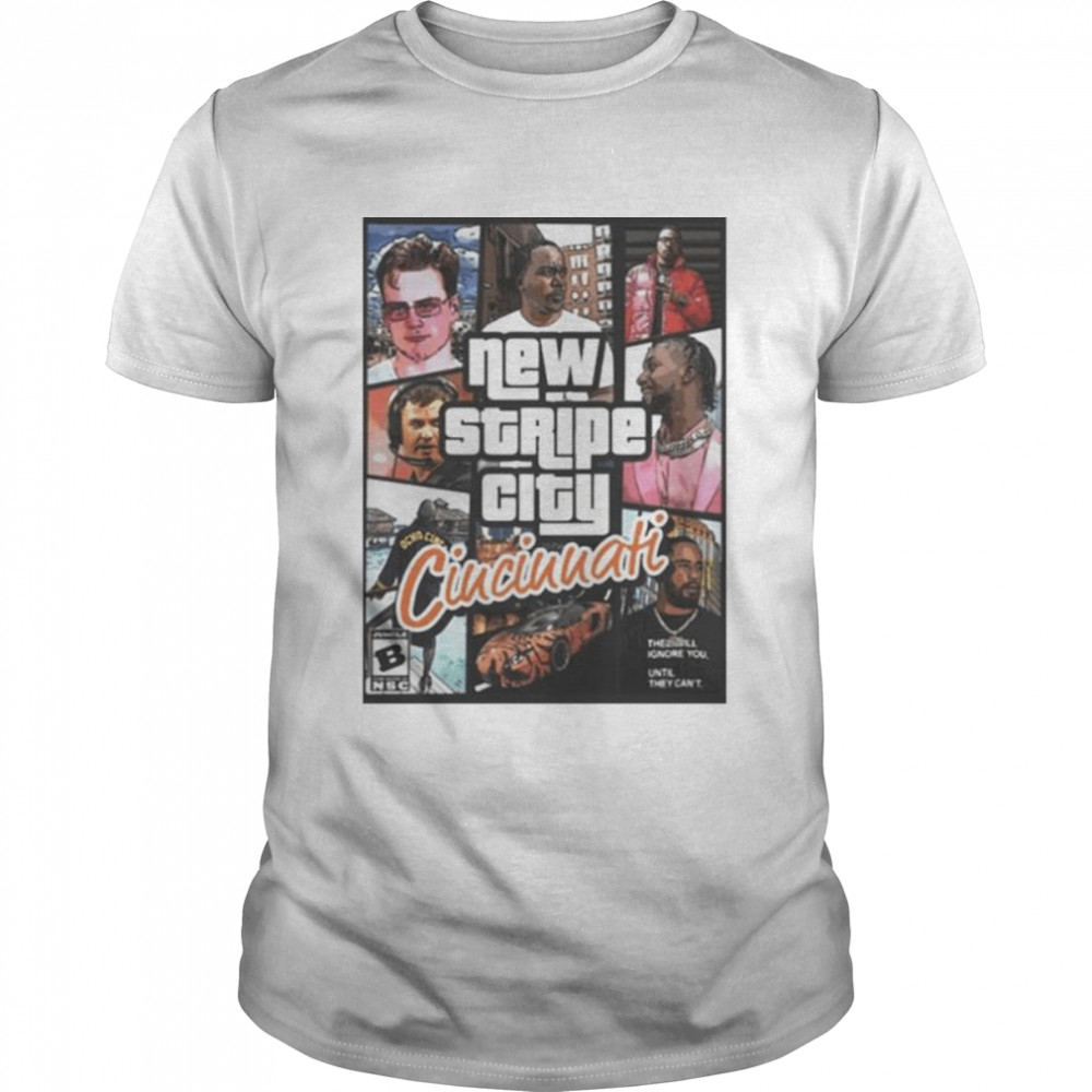 New Stripe City Cincinnati shirt Classic Men's T-shirt