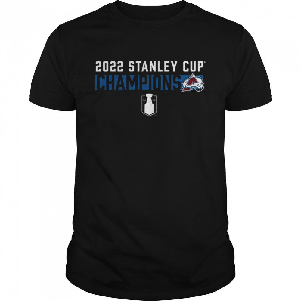 NHL Colorado Avalanche 2022 Stanley Cup Champions Back Check shirt